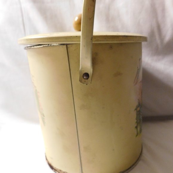 Vintage The Kate Greenaway Collection Biscuit Canister Tin - Picture 5 of 8